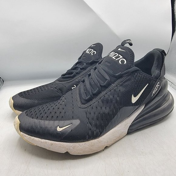 Nike Air Max 270 Womens 10 Black Anthracite Running Shoes AH6789-001 - Picture 4 of 12